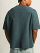 KOLBY SHORT CUT KNIT TEE - TEAL KOLBY - Boathouse USA