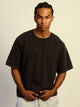 KOLBY SHORT CUT HEAVYWEIGHT TEE - BLACK KOLBY - Boathouse USA