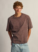 KOLBY SHORT CUT HEAVYWEIGHT TEE - BROWN KOLBY - Boathouse USA