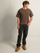 KOLBY SHORT CUT HEAVYWEIGHT TEE - BROWN KOLBY - Boathouse USA