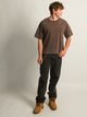 KOLBY SHORT CUT HEAVYWEIGHT TEE - BROWN KOLBY - Boathouse USA
