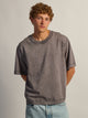 KOLBY SHORT CUT HEAVYWEIGHT TEE - CHARCOAL KOLBY - Boathouse USA