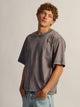 KOLBY SHORT CUT HEAVYWEIGHT TEE - CHARCOAL KOLBY - Boathouse USA