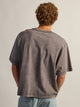 KOLBY SHORT CUT HEAVYWEIGHT TEE - CHARCOAL KOLBY - Boathouse USA