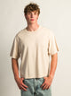 KOLBY SHORT CUT HEAVYWEIGHT TEE - CREAM KOLBY - Boathouse USA