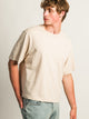 KOLBY SHORT CUT HEAVYWEIGHT TEE - CREAM KOLBY - Boathouse USA
