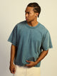 KOLBY SHORT CUT HEAVYWEIGHT TEE - DARK TEAL KOLBY - Boathouse USA