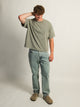 KOLBY SHORT CUT HEAVYWEIGHT TEE - GREEN KOLBY - Boathouse USA