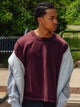 KOLBY SHORT CUT HEAVYWEIGHT TEE - PLUM KOLBY - Boathouse USA