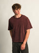 KOLBY SHORT CUT HEAVYWEIGHT TEE - PLUM KOLBY - Boathouse USA