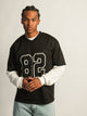 KOLBY FOOTBALL TEE- BLACK KOLBY - Boathouse USA