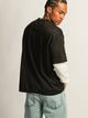 KOLBY FOOTBALL TEE- BLACK KOLBY - Boathouse USA