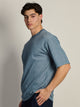 KOLBY BOXY FIT TEE - HEATHER BLUE KOLBY - Boathouse USA