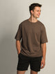 KOLBY KEEP COOL BOXY FIT TEE - BROWN KOLBY - Boathouse USA
