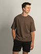 KOLBY KEEP COOL BOXY FIT TEE - BROWN KOLBY - Boathouse USA