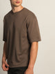 KOLBY KEEP COOL BOXY FIT TEE - BROWN KOLBY - Boathouse USA