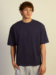 KOLBY BOXY FIT TEE - CHARCOAL NAVY KOLBY - Boathouse USA
