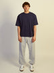 KOLBY BOXY FIT TEE - CHARCOAL NAVY KOLBY - Boathouse USA