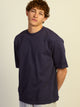 KOLBY BOXY FIT TEE - CHARCOAL NAVY KOLBY - Boathouse USA