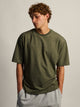 KOLBY BOXY FIT TEE - HEATHER OLIVE KOLBY - Boathouse USA