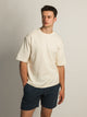KOLBY KEEP COOL BOXY FIT TEE- CREAM KOLBY - Boathouse USA