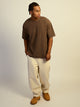 KOLBY LOOSE FIT TEXT TEE - IRON KOLBY - Boathouse USA