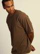 KOLBY LOOSE FIT TEXT TEE - IRON KOLBY - Boathouse USA