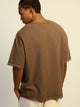 KOLBY LOOSE FIT TEXT TEE - IRON KOLBY - Boathouse USA