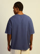 KOLBY LOOSE FIT TEXT TEE - VINTAGE BLUE KOLBY - Boathouse USA