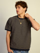 KOLBY RELAXED FIT KNIT TEE - CHARCOAL NAVY KOLBY - Boathouse USA