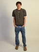 KOLBY RELAXED FIT KNIT TEE - CHARCOAL NAVY KOLBY - Boathouse USA