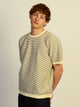 KOLBY RELAXED FIT KNIT TEE - NATURAL KOLBY - Boathouse USA
