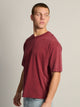 KOLBY LOOSE FIT FOOTBALL TEE - BURGUNDY KOLBY - Boathouse USA
