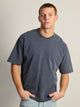 KOLBY LOOSE FIT FOOTBALL TEE - CHARCOAL NAVY KOLBY - Boathouse USA