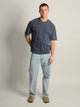 KOLBY LOOSE FIT FOOTBALL TEE - CHARCOAL NAVY KOLBY - Boathouse USA