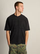 KOLBY LOOSE FIT FOOTBALL TEE - BLACK KOLBY - Boathouse USA
