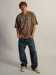 KOLBY LOOSE FIT FOOTBALL T-SHIRT - BROWN KOLBY - Boathouse USA
