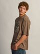 KOLBY LOOSE FIT FOOTBALL T-SHIRT - BROWN KOLBY - Boathouse USA