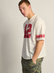KOLBY LOOSE FIT FOOTBALL TEE - WHITE KOLBY - Boathouse USA