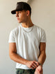 KOLBY SHORT CUT MUSCLE TEE - WHITE KOLBY - Boathouse USA