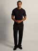 KOLBY SLIM FIT RIBBED T-SHIRT - BLACK KOLBY - Boathouse USA