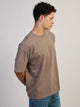 KOLBY PREMIUM HEAVYWEIGHT T-SHIRT - CHOCOLATE
