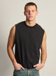 KOLBY SHORT CUT MUSCLE TANK - BLACK KOLBY - Boathouse USA