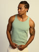 KOLBY RIBBED TANK - DUSTY GREEN KOLBY - Boathouse USA