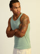 KOLBY RIBBED TANK - DUSTY GREEN KOLBY - Boathouse USA