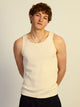 KOLBY RIBBED TANK- OFF WHITE KOLBY - Boathouse USA