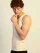 KOLBY RIBBED TANK- OFF WHITE KOLBY - Boathouse USA