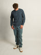 KOLBY WAFFLE HENLEY - NAVY KOLBY - Boathouse USA
