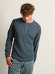KOLBY WAFFLE HENLEY - NAVY KOLBY - Boathouse USA