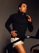 KOLBY KEEP COOL 1/2 ZIP - BLACK KOLBY - Boathouse USA